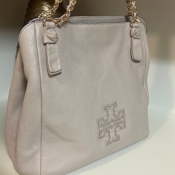 SOLD Tory Burch Leather Harper Tote (Bedrock) - Picture 12 of 17